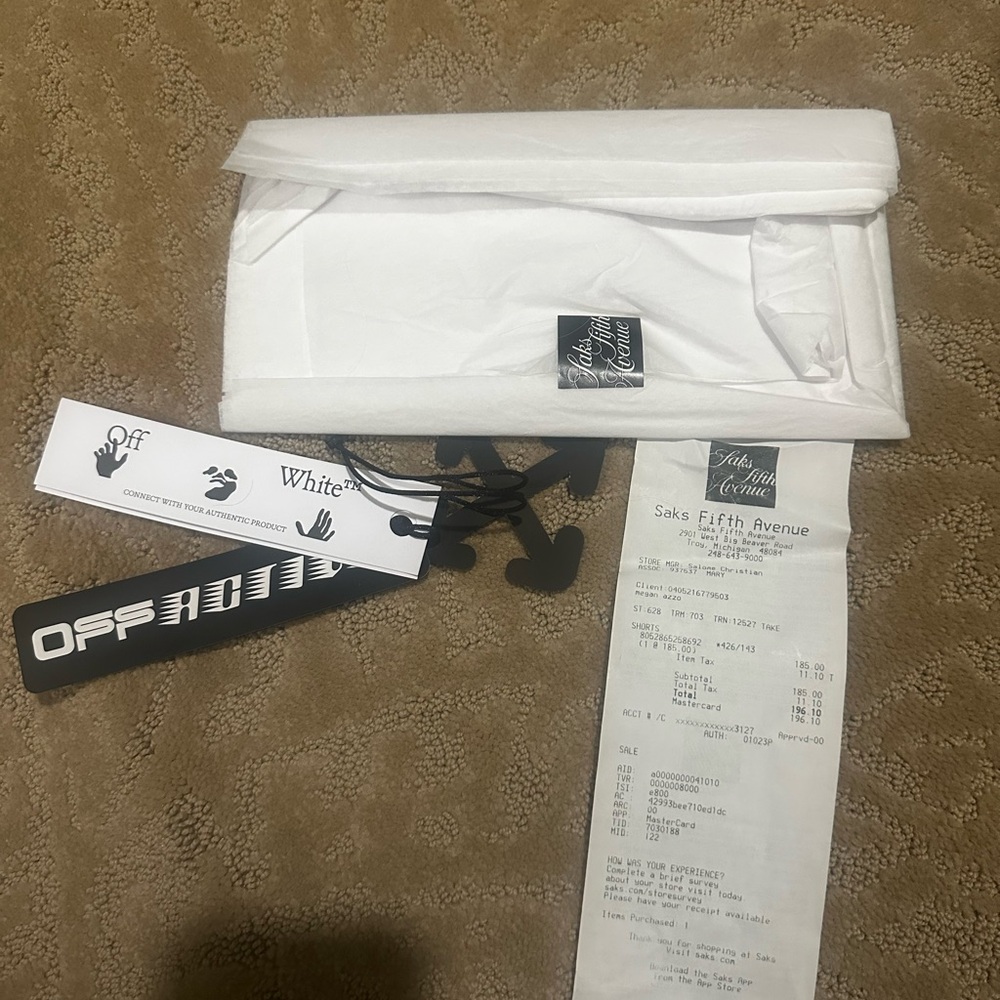 Off-White Black Biker Shorts - Picture 9 of 10